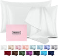 Silk Pillow Cases 2 Pack for Beauty Sleep and Skin Care