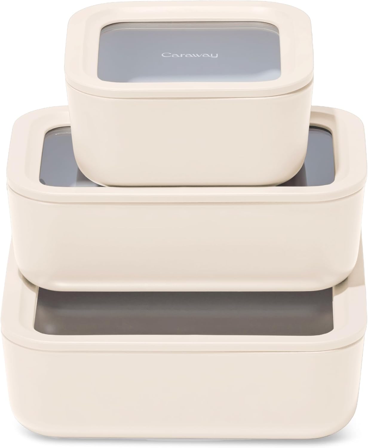 Caraway Glass Food Storage Set - Non Toxic & Stylish Containers