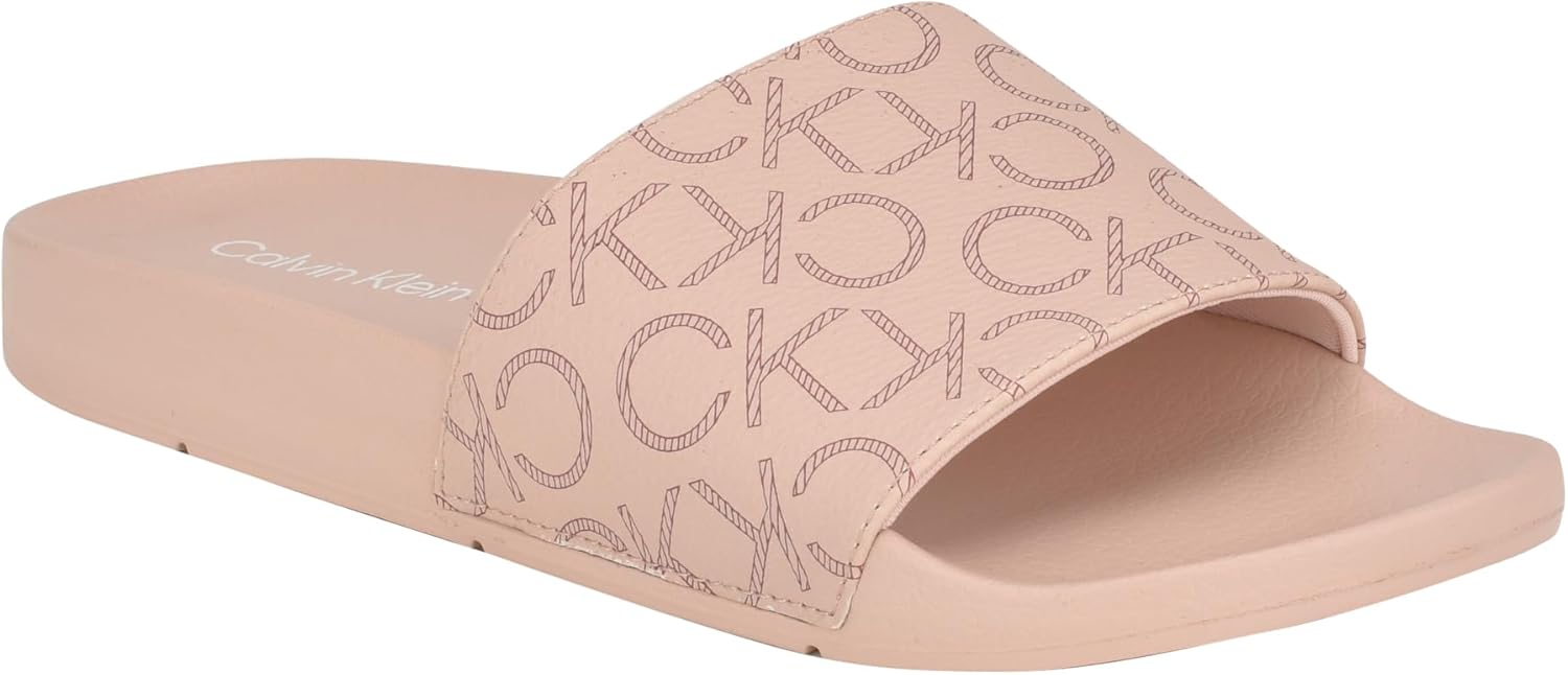 Calvin Klein Women's Athens Slide Sandal for Effortless Style
