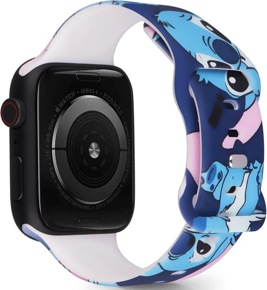 Silicone Cartoon Sport Bands for Apple Watch 38mm-41mm, OCTT