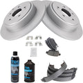 Rear Brake Pad & Rotor Kit for 2006-2014 Honda Ridgeline - Complete