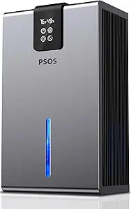 PSOS 89oz Dehumidifiers for Home with Auto Shut Off Feature