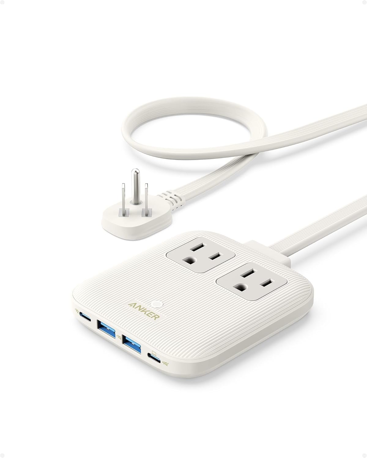 67W 6-in-1 USB-C Power Strip for iPhone 16/15 & MacBook