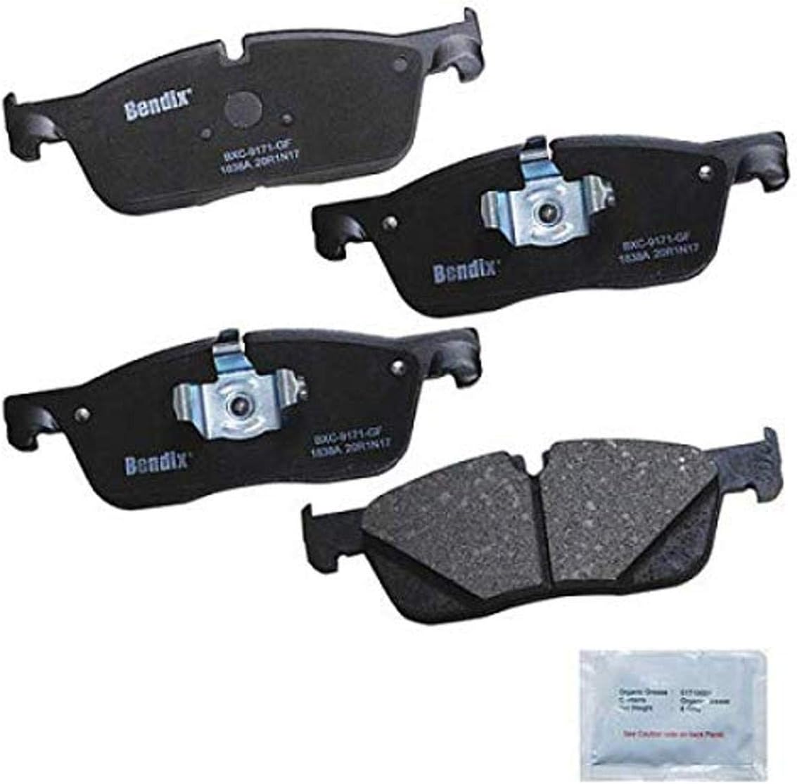 Bendix Priority1 CFC1838A Ceramic Brake Pads for Jaguar & Land Rover