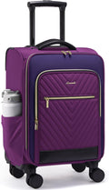 Carry On Luggage 20in Softside Carry-on Suitcase - Roomy & Lightweight