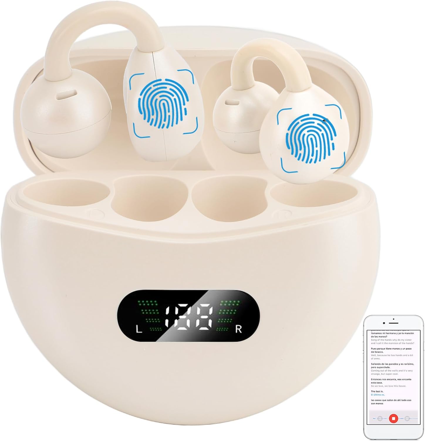 Real Time 144-Language AI Earbuds!