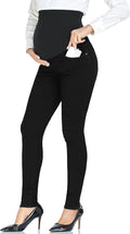 PACBREEZE Women's Maternity Jeans Over Belly Skinny - Stretchy Comfort