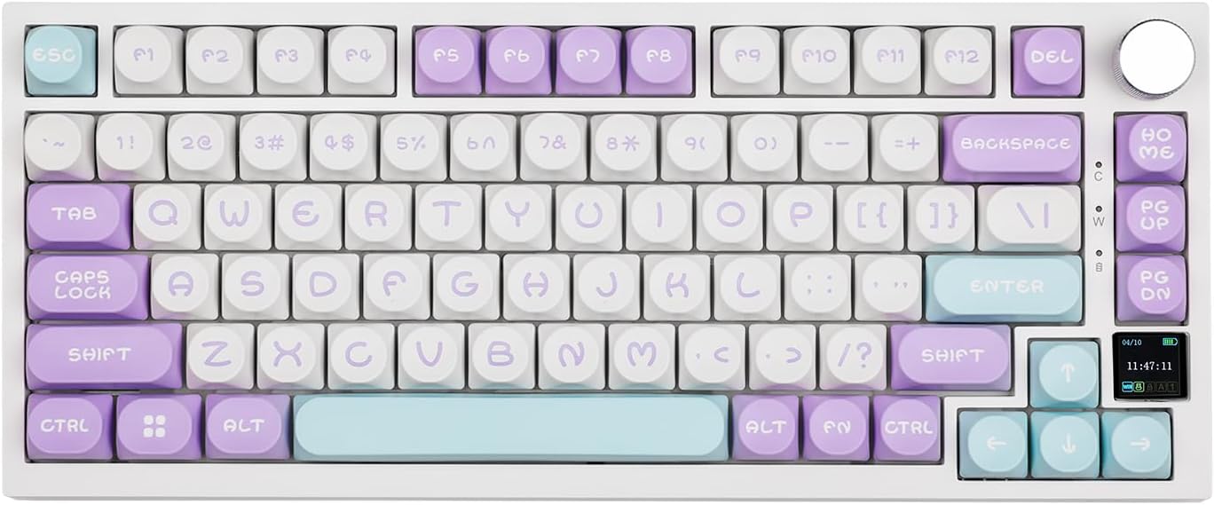 Ajazz AK820 Pro 75% Mechanical Keyboard with TFT Screen