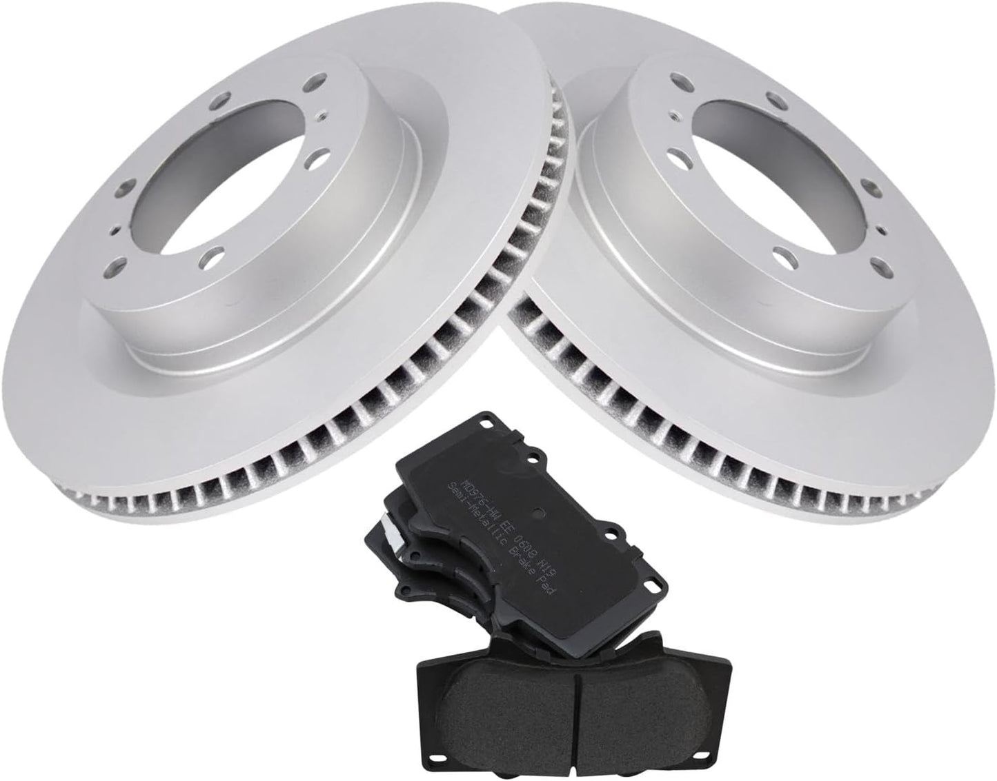 TRQ Front Brake Pad & Rotor Kit for Lexus GX460 & 4Runner