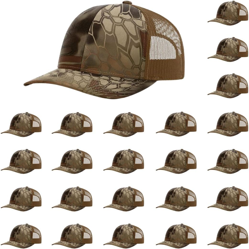 Richardson 112 Classic Six-Panel Adjustable Snapback Trucker Cap