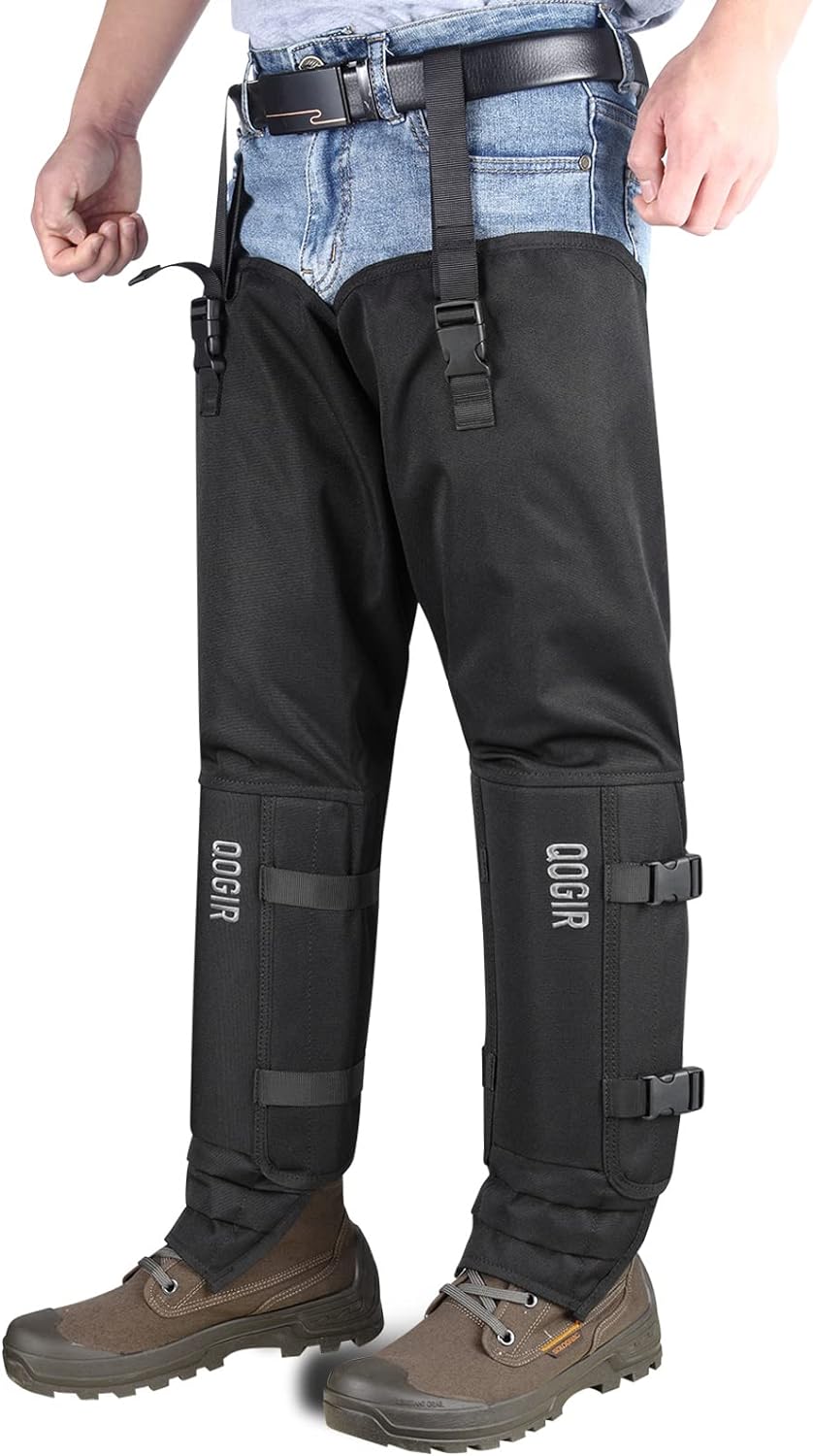 QOGIR Snake Guard Protection Chaps for Ultimate Safety Outdoors