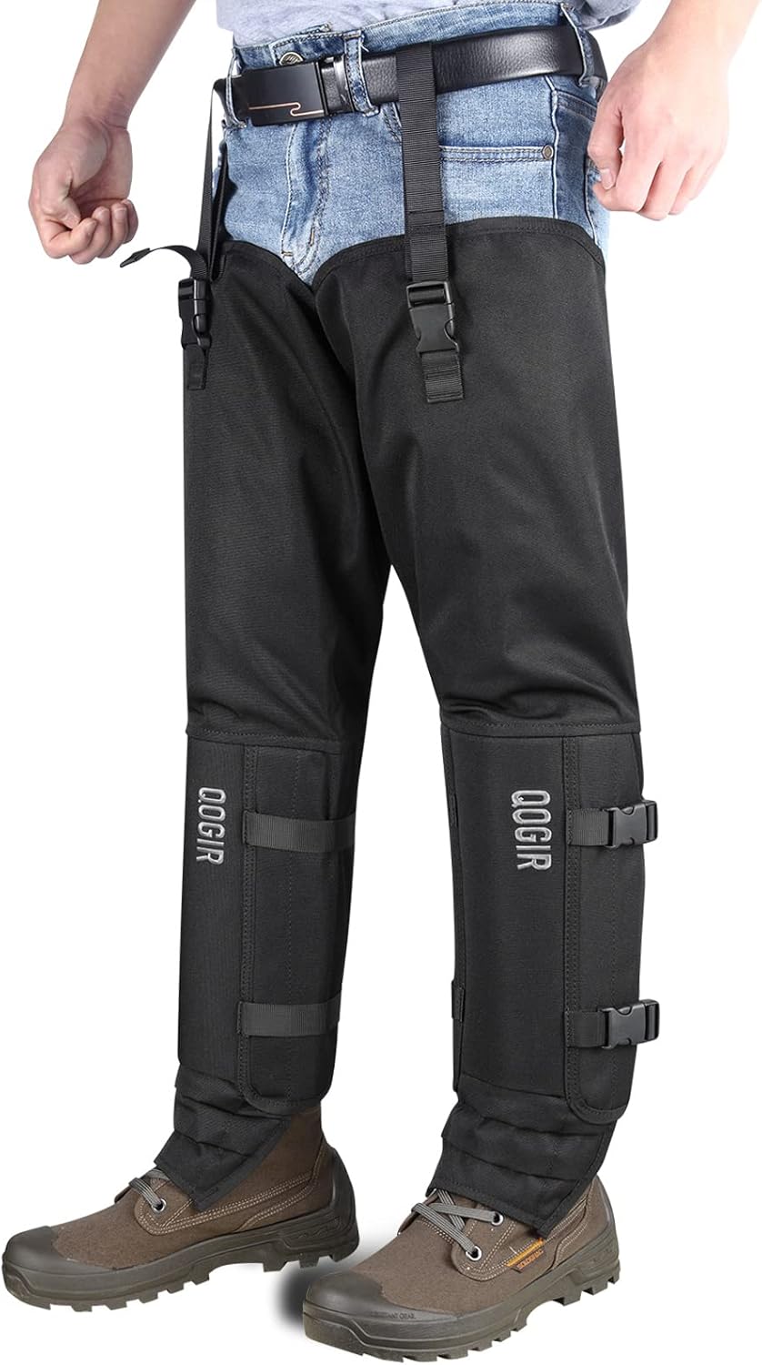 LUCKY CLOVER Total Protection Snake Chaps for Outdoor Safety