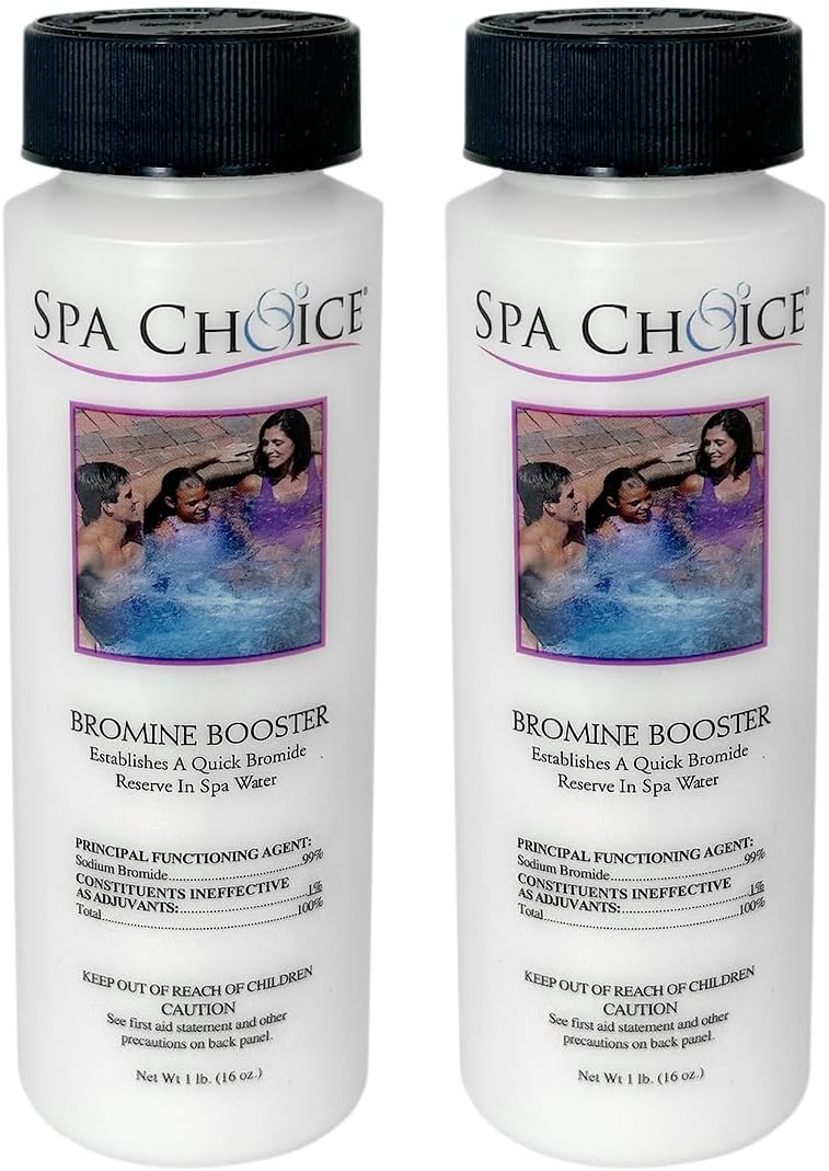 Premium Bromine Booster for Hot Tub - 1-Pound 2-Pack