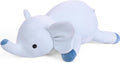 24 in Blue Elephant Weighted Stuffed Animal - Comfort Plush