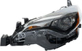 TRQ Left Headlight Assembly Driver Side Compatible with 2017-2019