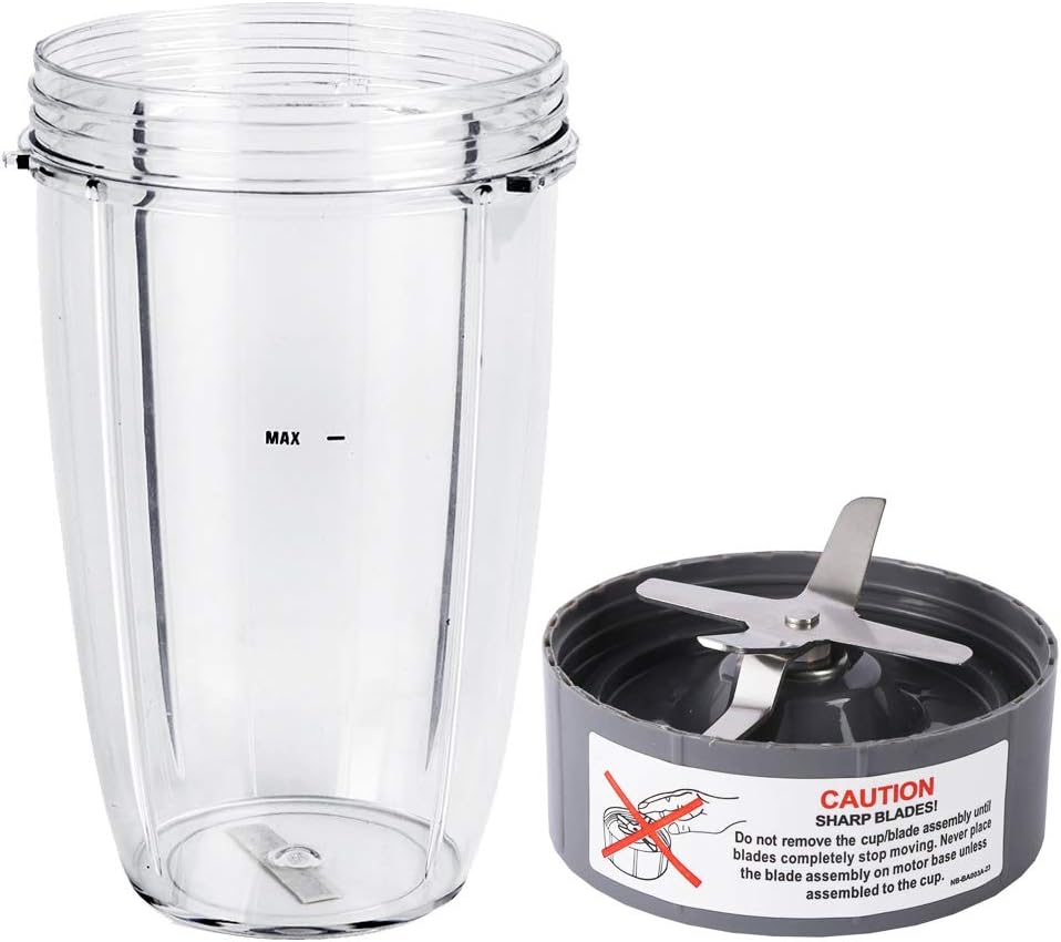 Enhance Your Blending with 24oz Cup & Blade Set by GahsElec