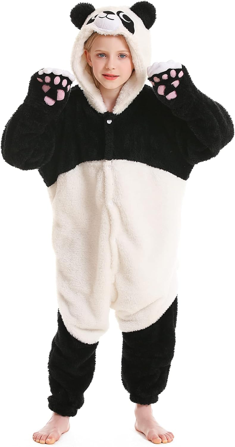 ATOZ Kids Animal Pajamas Onesie for Halloween Cosplay Fun