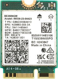BE200 WiFi 7 Card - Tri-Band M.2 PCIe Adapter for Gaming