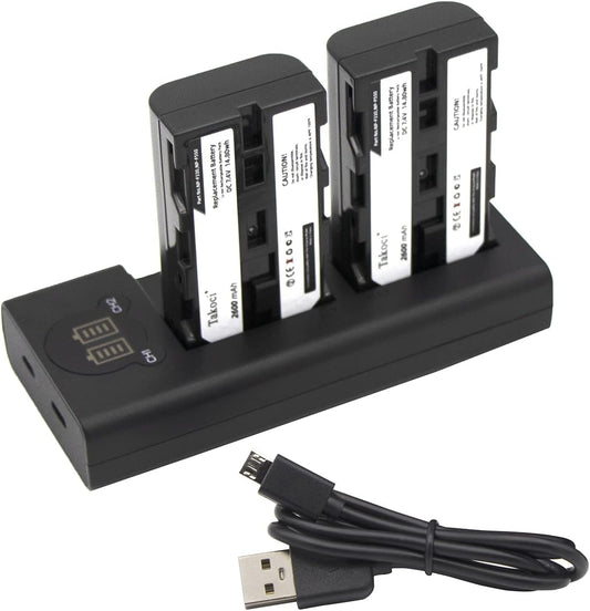 Rechargeable Battery Pack NP-F550 NP-F570 for LED Lights