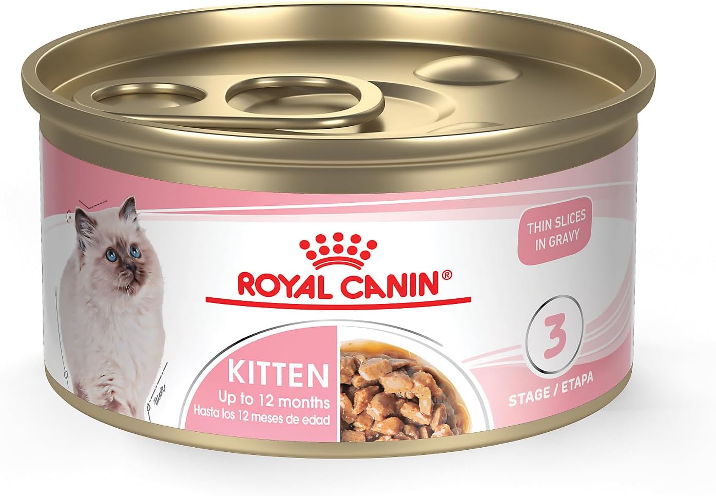 Royal Canin Kitten Thin Slices in Gravy Cat Food for Kittens