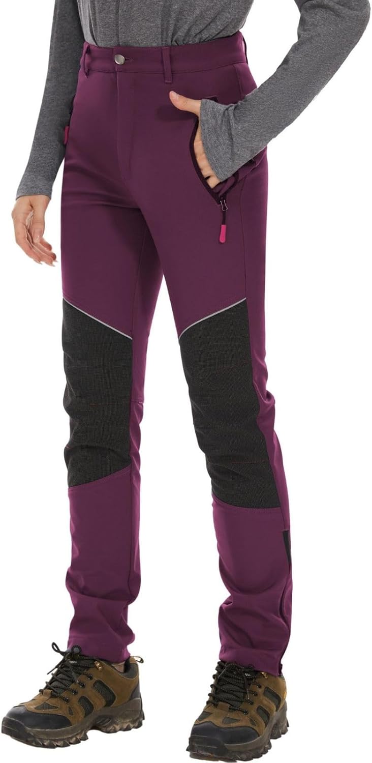 WORK IDEA Women's Snow Ski Pants - Warm & Waterproof