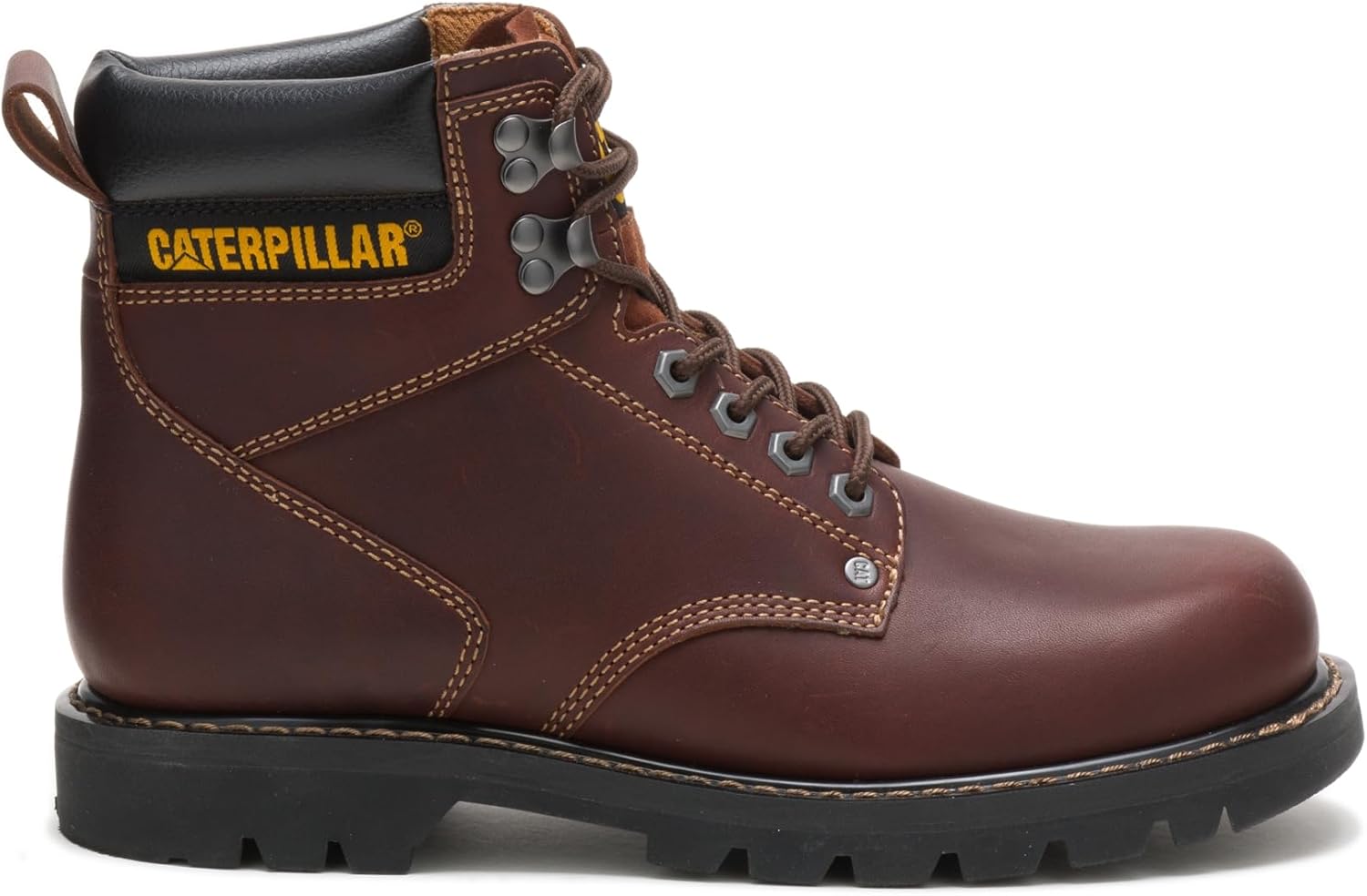 CAT Men's Second Shift Soft Toe Work Boot for Ultimate Comfort