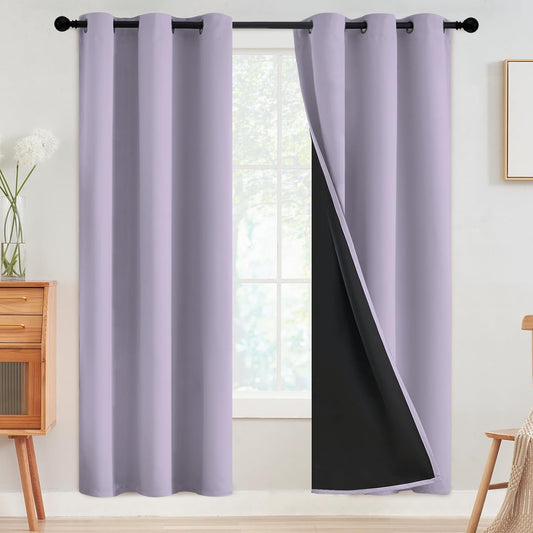 100% Blackout Curtains for Bedroom by SimpleHome - Thermal Insulated