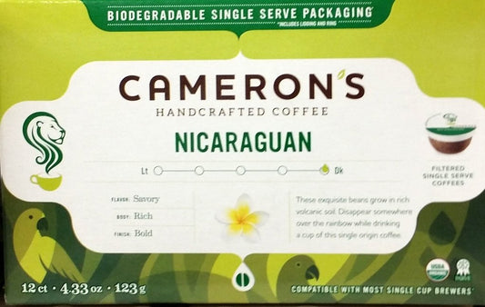 Cameron's Coffee: Rich Nicaraguan Brew x24