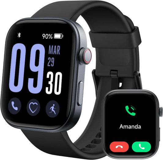 Fitpolo Smart Watch: Bluetooth Call, 12 Days Battery