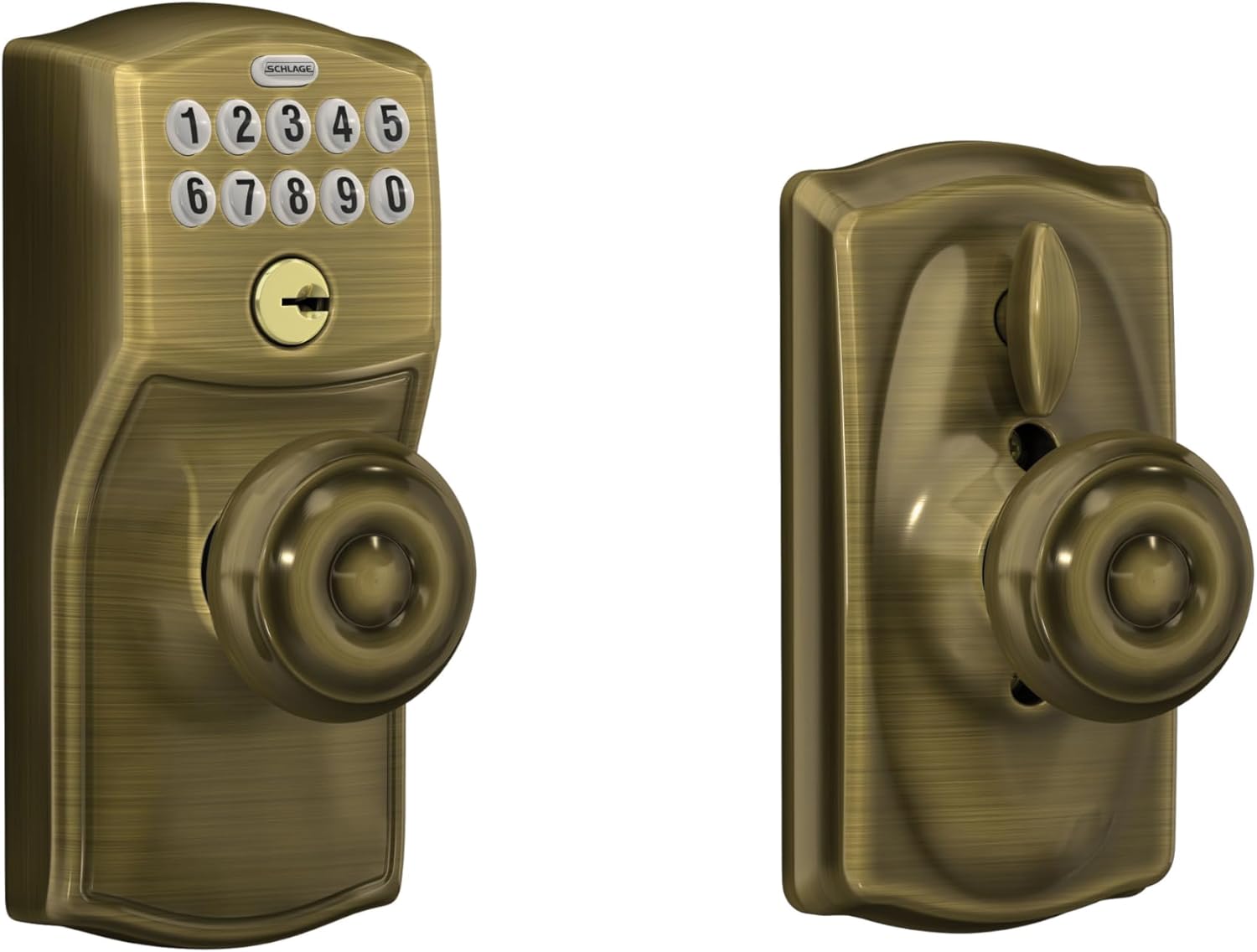 SCHLAGE FE595 CAM 609 GEO Keypad Entry with Flex-Lock Feature