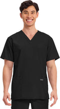 Cherokee V-Neck Men's Scrub Top 4-Pocket Traditional Fit - Durable