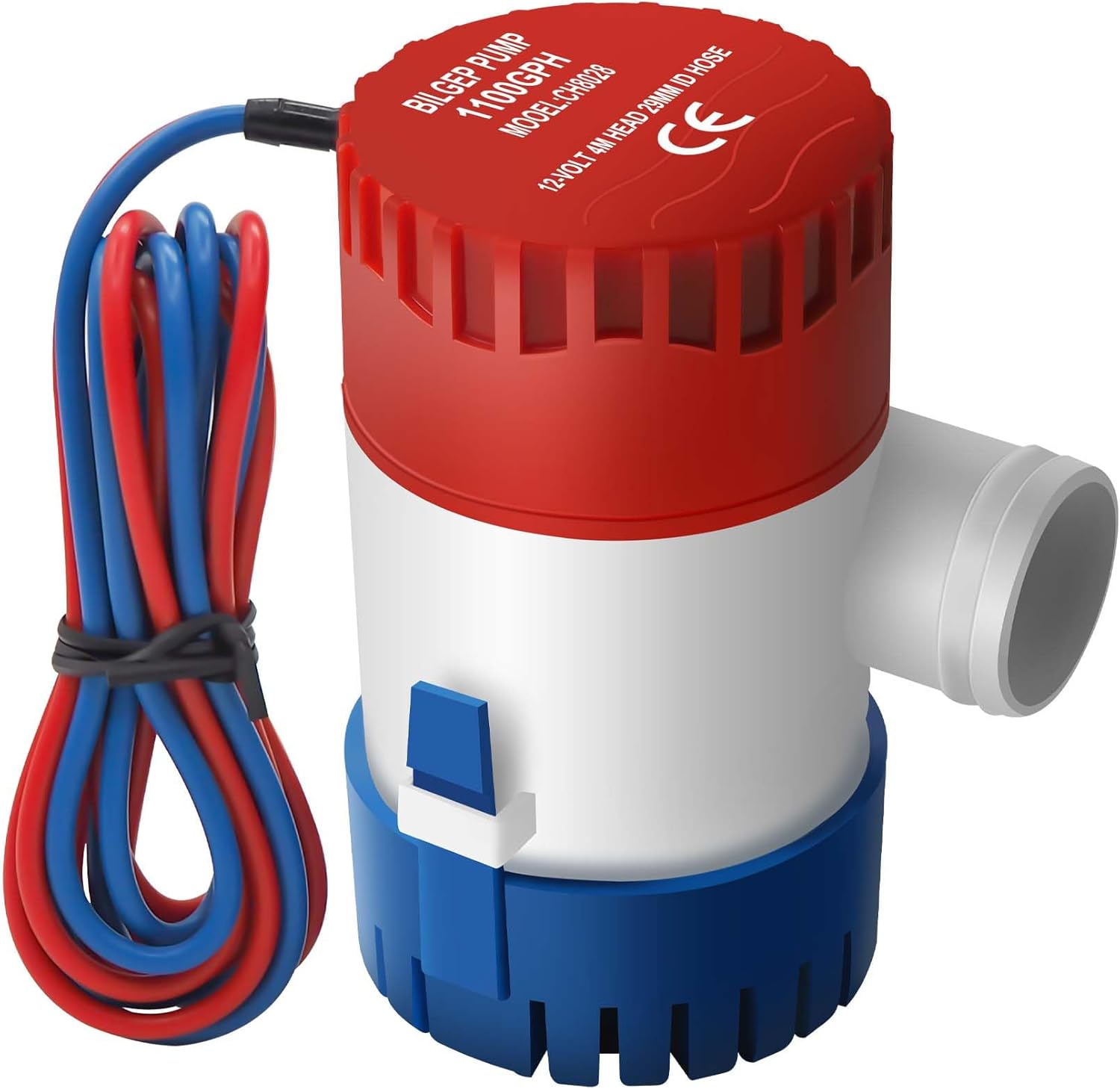 1100GPH Submersible Boat Bilge Pump for Marine Applications