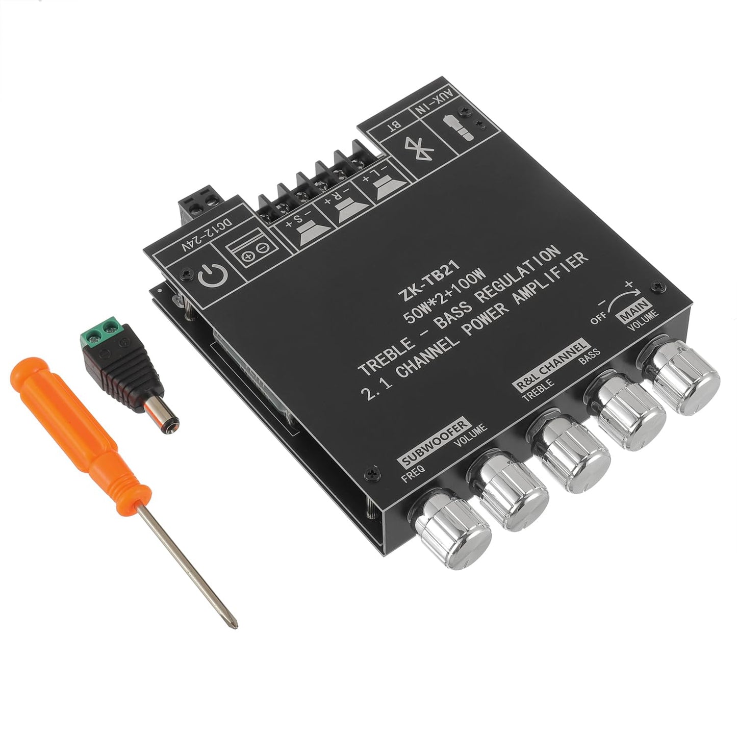 Powerful 2.1 Channel Amplifier Board - Enhanced Sound Control