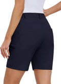 MoFiz Womens Golf Shorts 7in Quick Dry Lightweight Bermuda Shorts