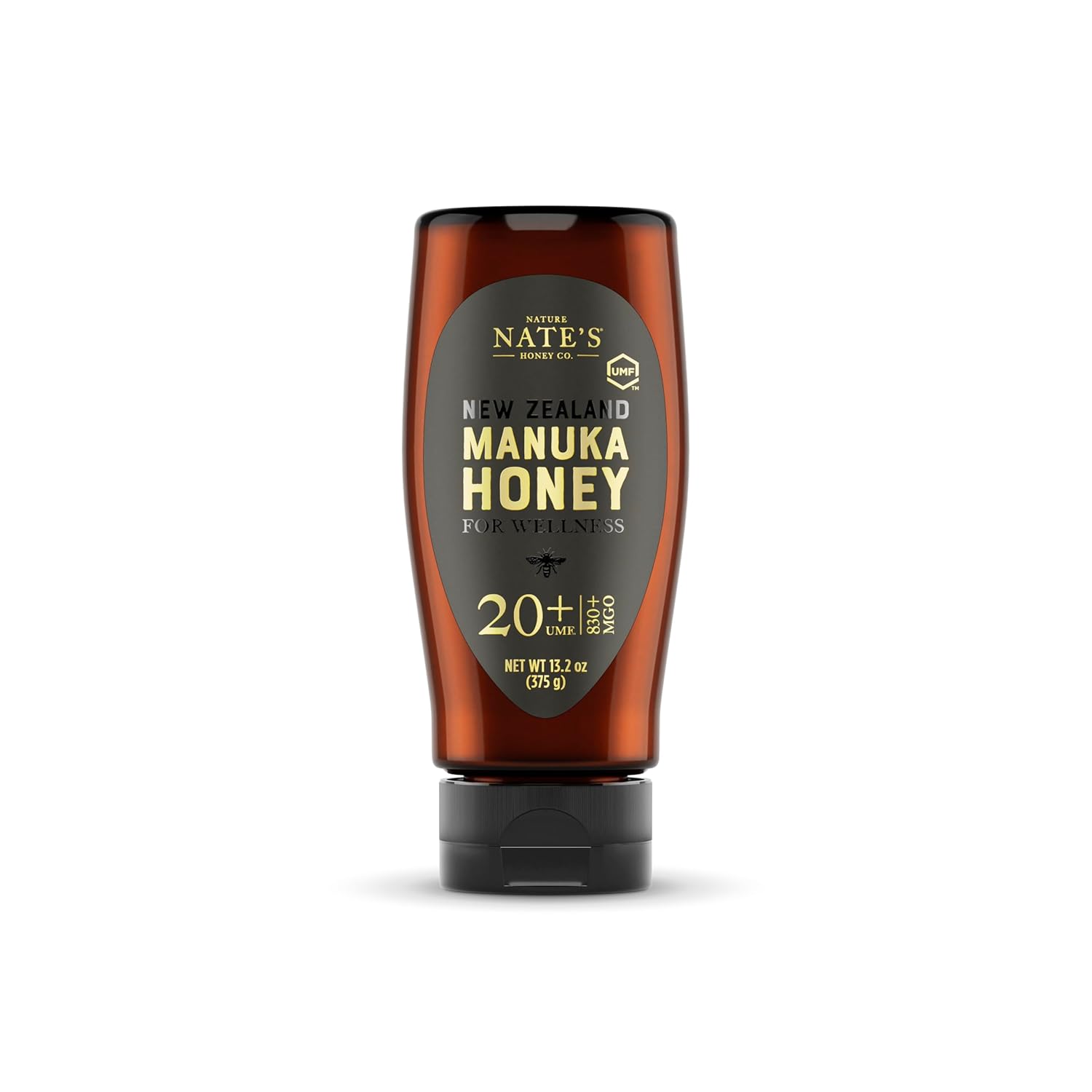 Nate's Pure Manuka Honey Gold Edition MGO 830+ Wellness Boost