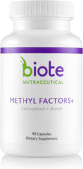 Methyl Factors+ Circulation & Mood Supplement - Supports Energy