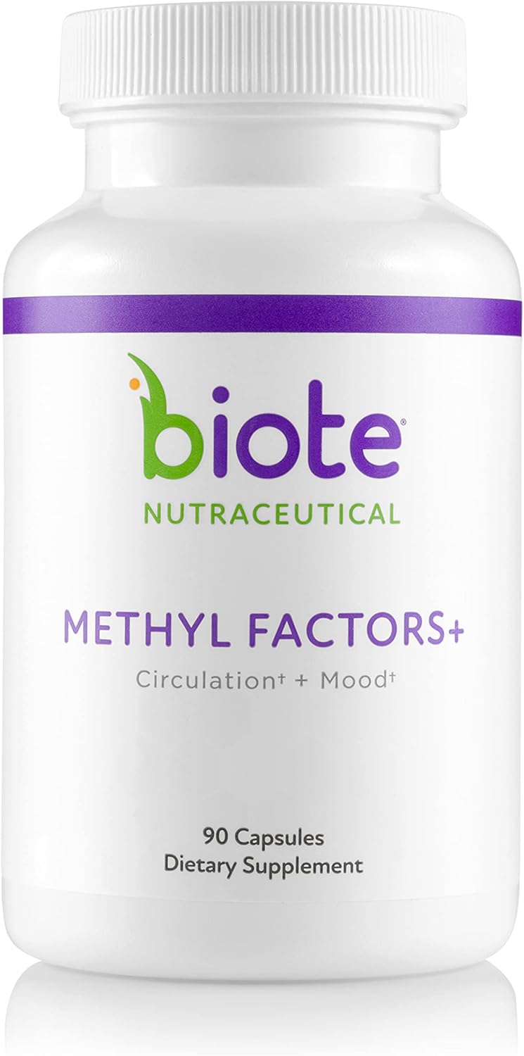 Methyl Factors+ by Biote - Supports Heart Health and Mood