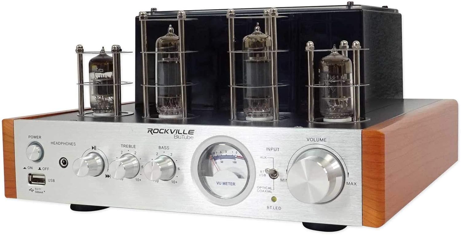 Rockville BluTube WD Tube Amplifier for Audiophiles and Home Theater