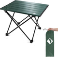 Ultralight Aluminum Camping Side Table - Folds to Carry Bag