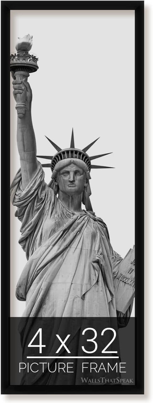 Black Picture Frame for Puzzles, Posters, Photos or Artwork