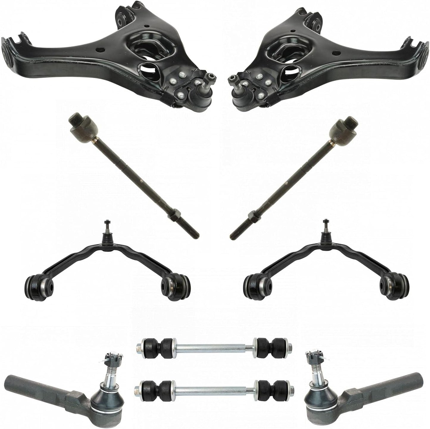 TRQ Front Steering & Suspension Kit for Chevrolet GMC Vehicles