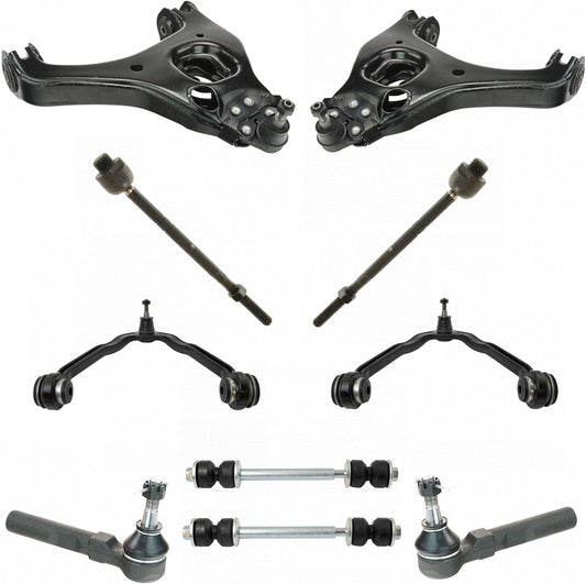 TRQ Front Steering & Suspension Kit for Chevrolet GMC Vehicles