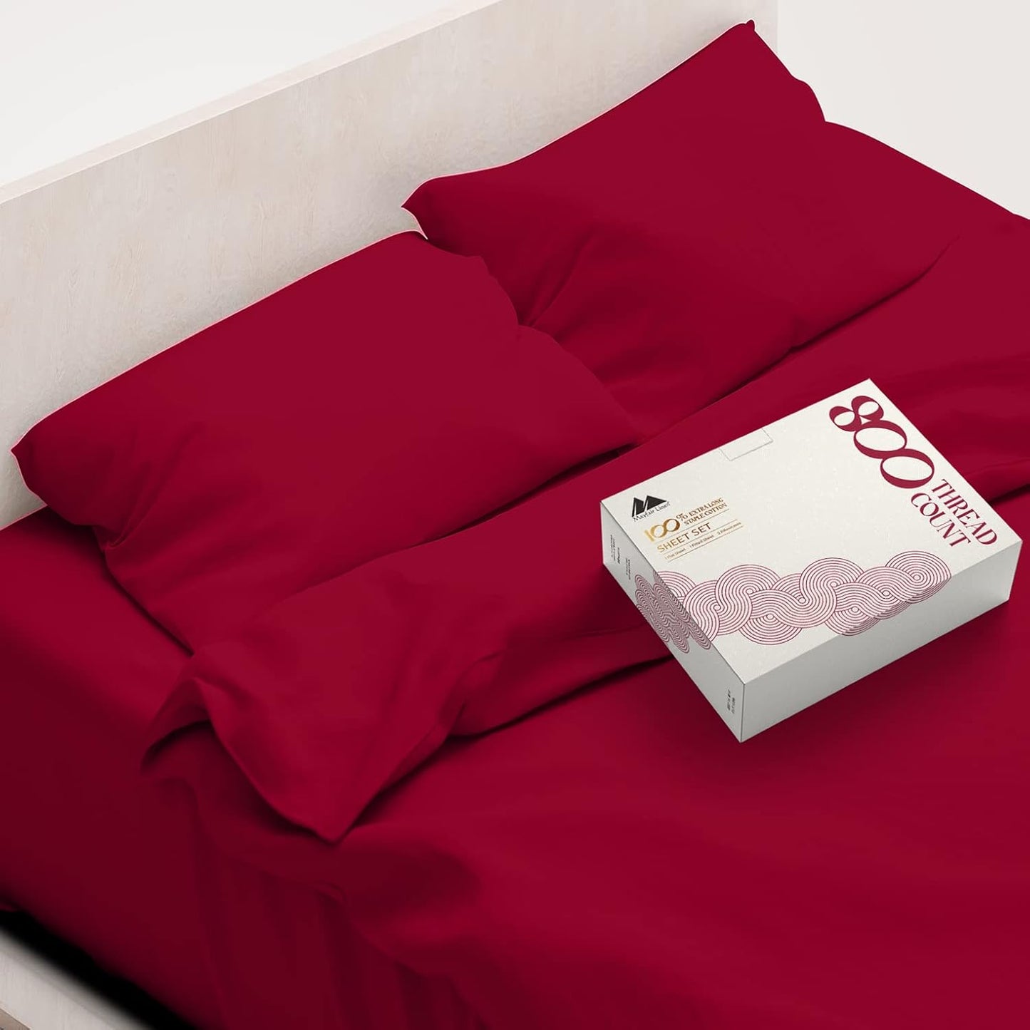 Luxurious 800 Thread Count Egyptian Cotton Cal King Bed Sheets