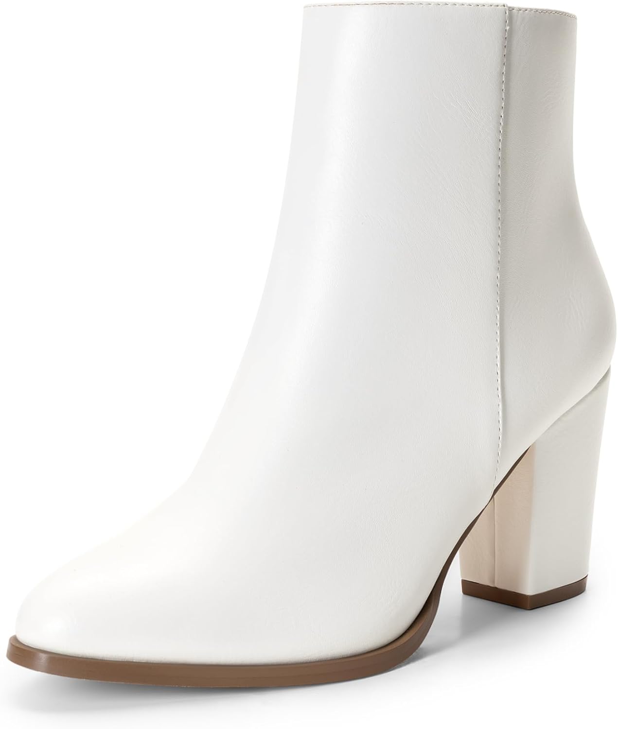 DREAM PAIRS Women's Ankle Boots with Chunky Block Heel Style