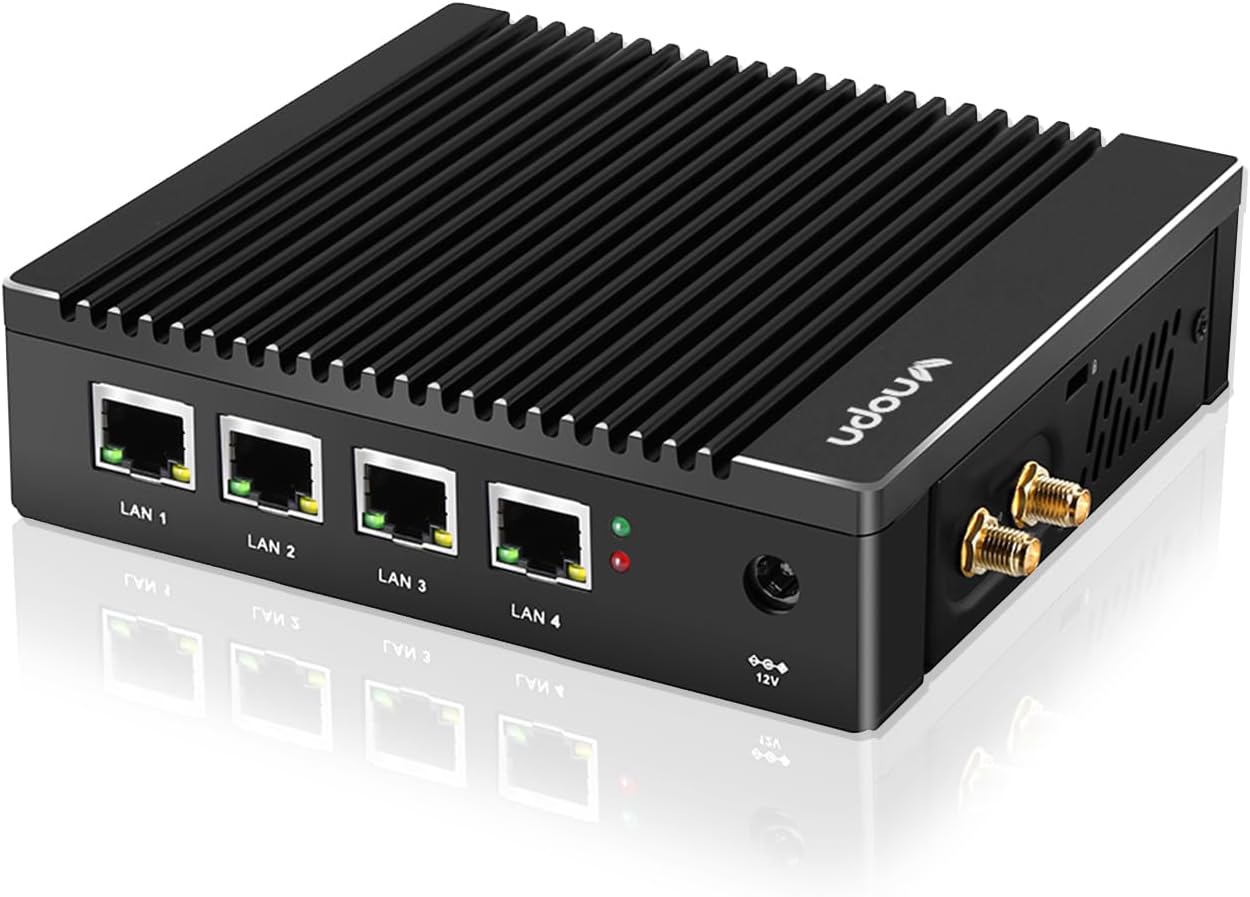 Fanless Firewall Appliance with Intel N3700 for Secure Networking
