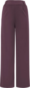 AFITNE Womens Wide Leg Work Pants High Waist Pull On - Comfortable Fit