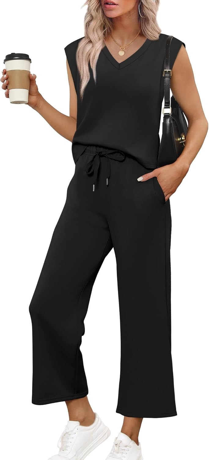 Stylish Two Piece Sets for Women Summer Vacation Travel Outfits