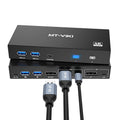 Displayport KVM Switch 2 in 1 Out DP1.4 - 8K@60Hz Dual PC Switch
