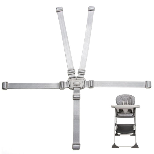 Adjustable 5 Point High Chair Straps - Easy Install