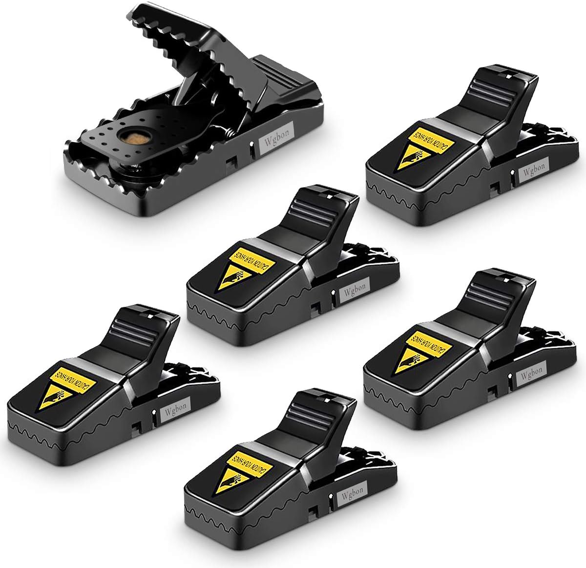 Quick Kill Mouse Traps - Reusable Snap Traps 6 Pack